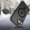 coque iphone 16 magmat tech protect noir mat