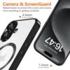 coque iphone 16 tech protect noir