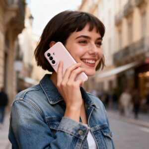 coque samsung galaxy a57 5g tech protect icon rose