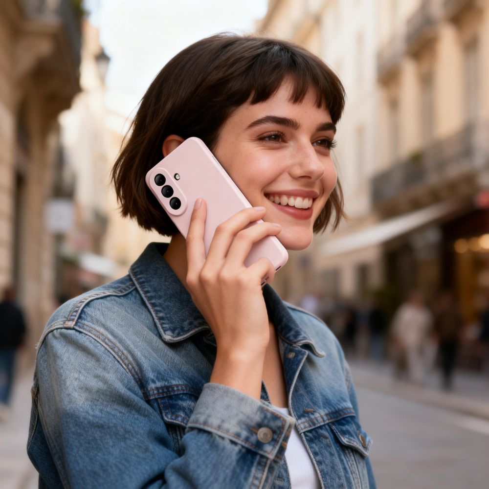 coque samsung galaxy a57 5g tech protect icon rose
