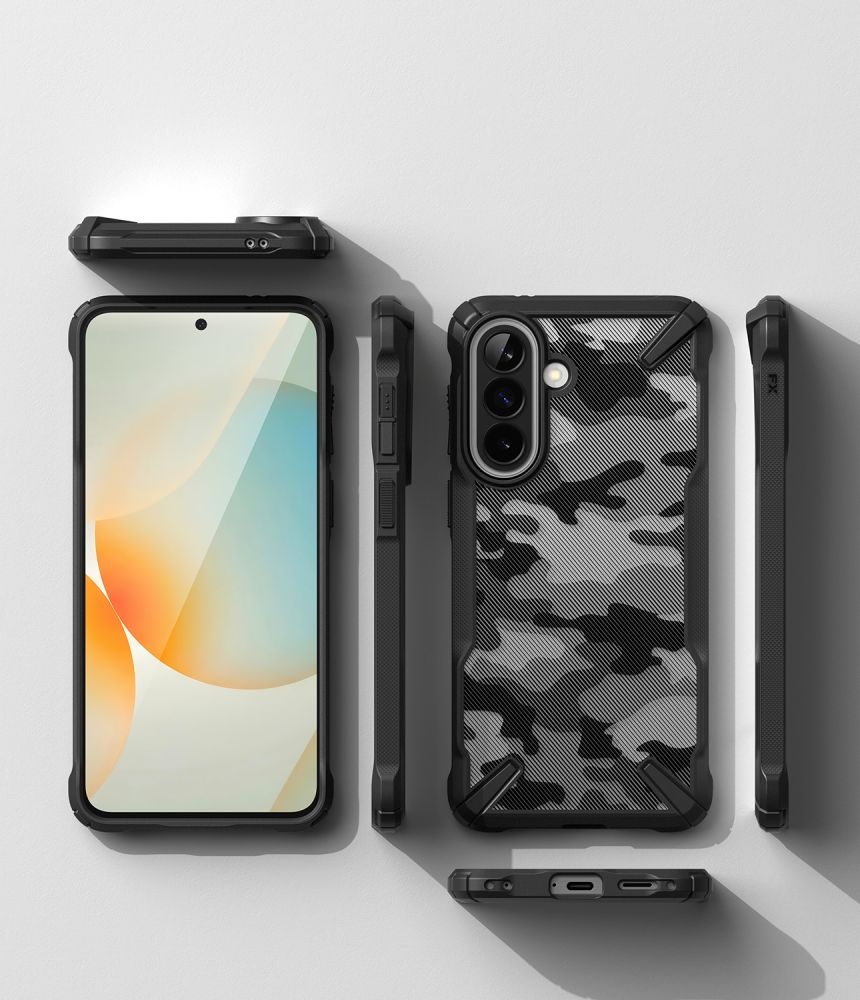 coque samsung galaxy a57 5g ringke fusion x camo noir