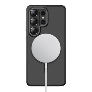 coque magcam magsafe pour samsung galaxy s26 ultra tech protect noir mat