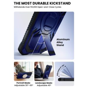 coque iblsn armorbox clip magsafe pour samsung galaxy s26 ultra supcase bleu cobalt