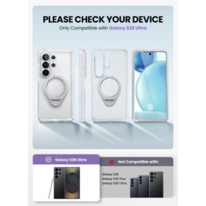 coque cosmo magsafe pour samsung galaxy s26 ultra supcase transparent givré