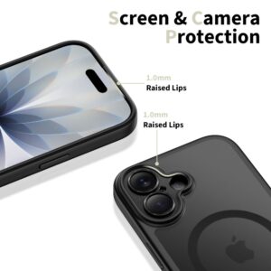 coque magpeak magsafe cc pour iphone 17 tech protect noir mat