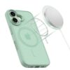 coque magmat magsafe pour iphone 17 tech protect sauge mat