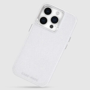 coque iphone 15 pro shimmer magsafe case mate irisé