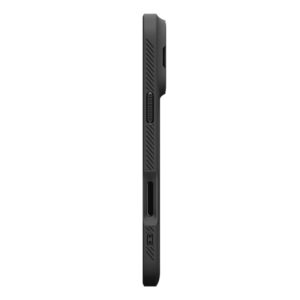 coque optik armor mag magsafe pour iphone 17 pro spigen noir