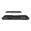 coque parallax ”s” mag magsafe pour iphone 17 pro spigen noir mat