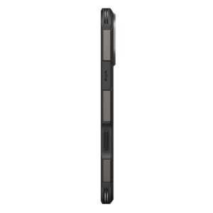coque tough armor ”t” mag magsafe pour iphone 17 pro spigen gris gunmetal