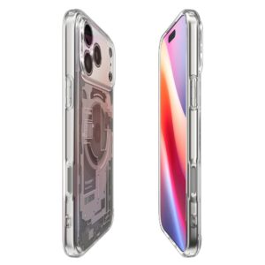coque ultra hybrid mag magsafe pour iphone 17 pro spigen zero one titane