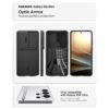 coque optik armor pour samsung galaxy s26 ultra spigen noir