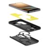 coque tough armor magsafe pour samsung galaxy s26 ultra spigen noir