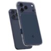 coque ultra hybrid ”t” mag magsafe pour iphone 17 pro spigen bleu mat