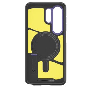 coque tough armor magsafe pour samsung galaxy s26 ultra spigen violet cendré