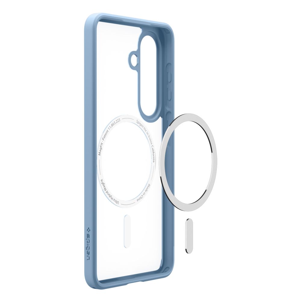 coque samsung galaxy s26 ultra hybrid spigen bleu ciel