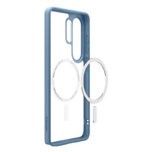 coque ultra hybrid magsafe pour samsung galaxy s26 ultra spigen bleu clair