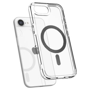 coque iphone 16e / 17e ultra hybrid spigen noir