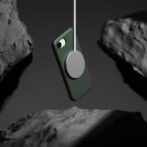 coque iphone 16e / 17e ringke vert