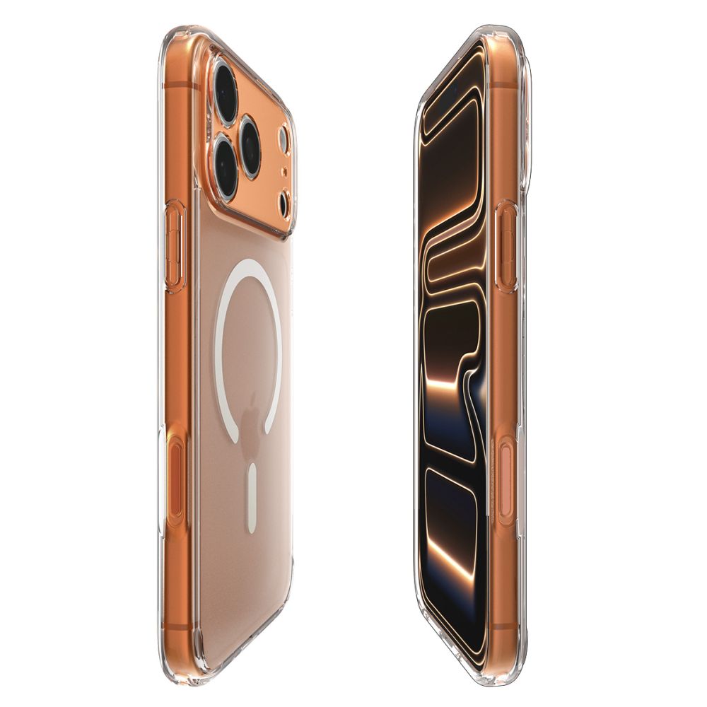 coque iphone 17 pro max ultra hybrid mag spigen blanc