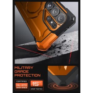 coque ub grip magsafe pour samsung galaxy s26 ultra supcase corail