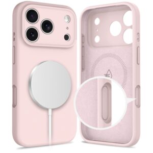 coque iphone 17 pro max tech protect rose