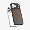 coque iphone 17 pro max ultra hybrid mag spigen orange