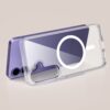 coque samsung galaxy s25 flexair hybrid tech protect transparent