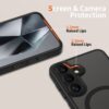coque samsung galaxy s25 magcam tech protect noir mat