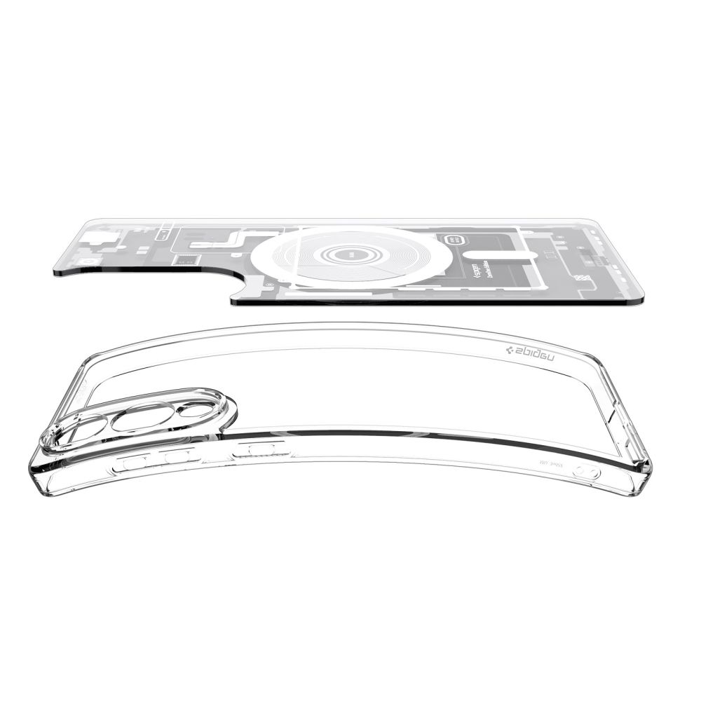 coque samsung galaxy s25 ultra hybrid spigen blanc
