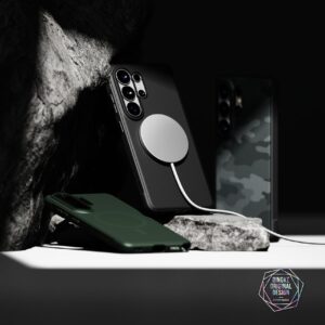 coque onyx magnetic magsafe pour samsung galaxy s26 ultra ringke noir camouflage