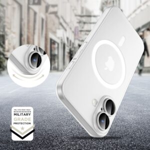 coque iphone 16 magslim tech protect blanc
