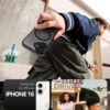 coque iphone 16 tech protect noir mat