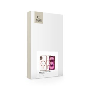 coque iphone 16 tech protect rose