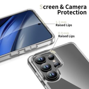coque flexair hybrid pour samsung galaxy s26 ultra tech protect transparent