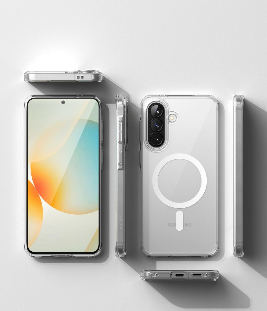coque samsung galaxy a57 5g ringke fusion magnetic magsafe transparent