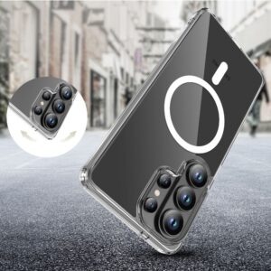 coque flexair hybrid magsafe pour samsung galaxy s26 ultra tech protect transparent