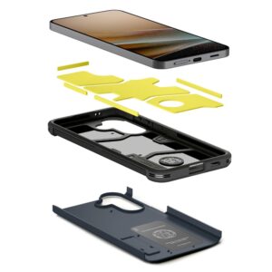 coque samsung galaxy a57 5g spigen tough armor gris ardoise