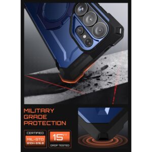 coque ub grip magsafe pour samsung galaxy s26 ultra supcase bleu cobalt