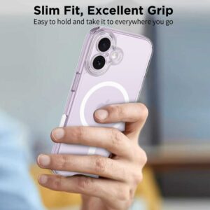 coque magpeak magsafe cc pour iphone 17 tech protect transparent