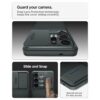 coque optik armor pour samsung galaxy s26 ultra spigen vert abyssal