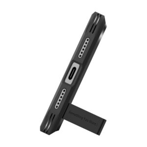 coque tough armor ”t” mag magsafe pour iphone 17 pro spigen noir