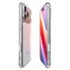 coque ultra hybrid ”t” mag magsafe pour iphone 17 pro spigen blanc brillant