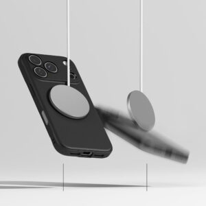 coque onyx magnetic magsafe pour iphone 17 pro ringke noir