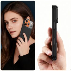 coque kevlar aramid cc magsafe pour iphone 17 pro tech protect noir