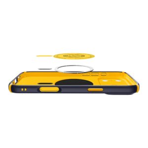coque nano pop hybrid mag magsafe pour iphone 17 pro spigen bleu myrtille