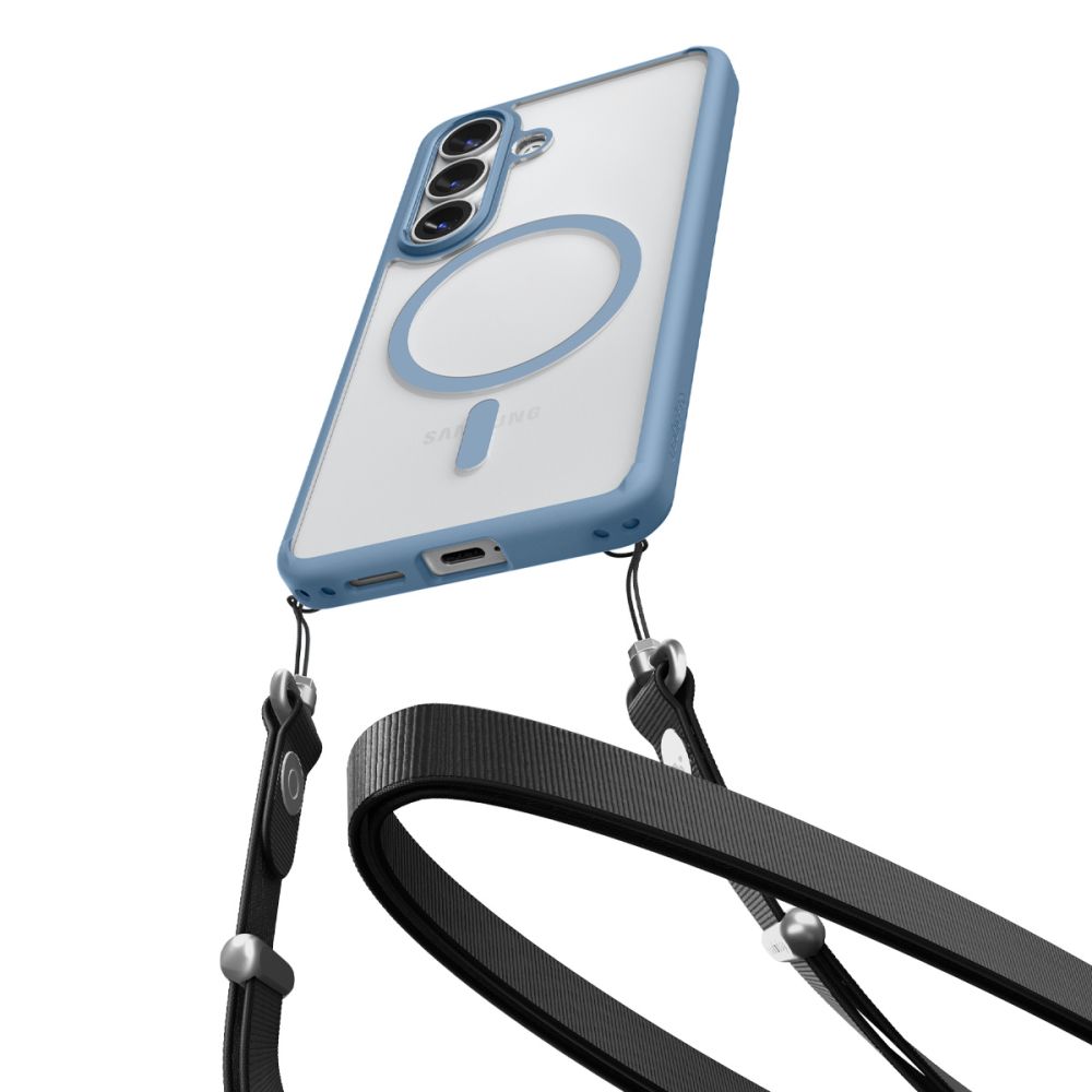 coque samsung galaxy s26 ultra hybrid spigen bleu ciel