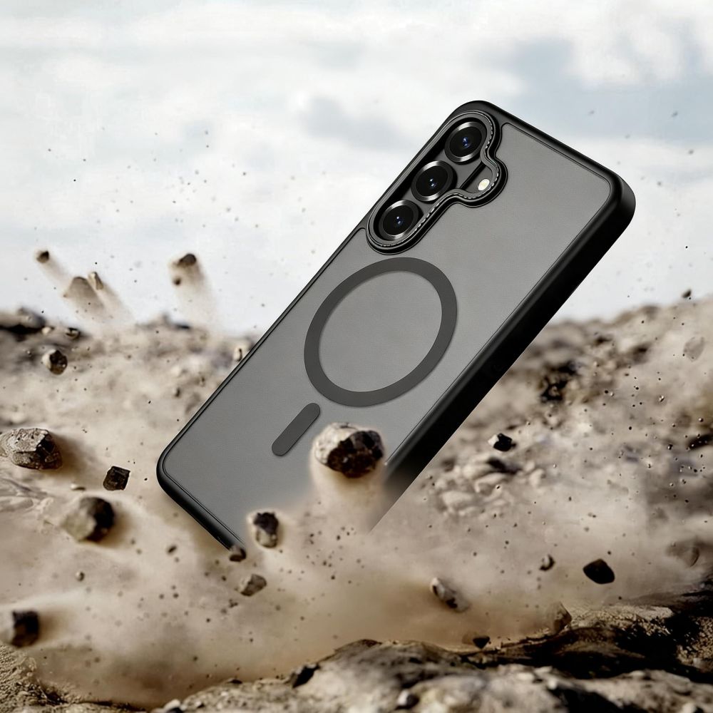 coque samsung galaxy s26 magcam tech protect noir mat