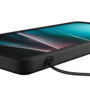 coque ultra hybrid magsafe pour samsung galaxy s26 ultra spigen noir givré
