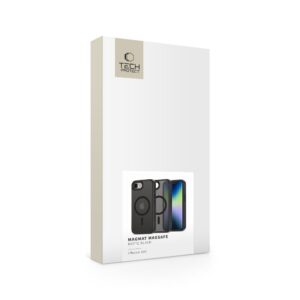 coque iphone 16e / 17e magmat tech protect noir mat